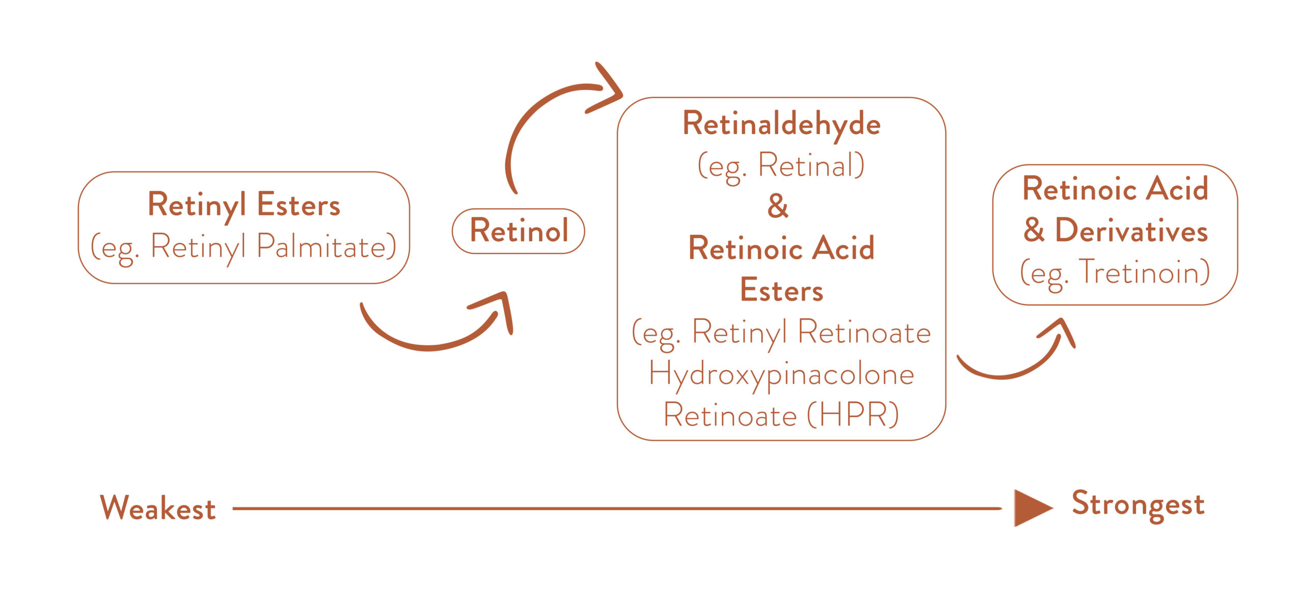 Retinol strength flowchart